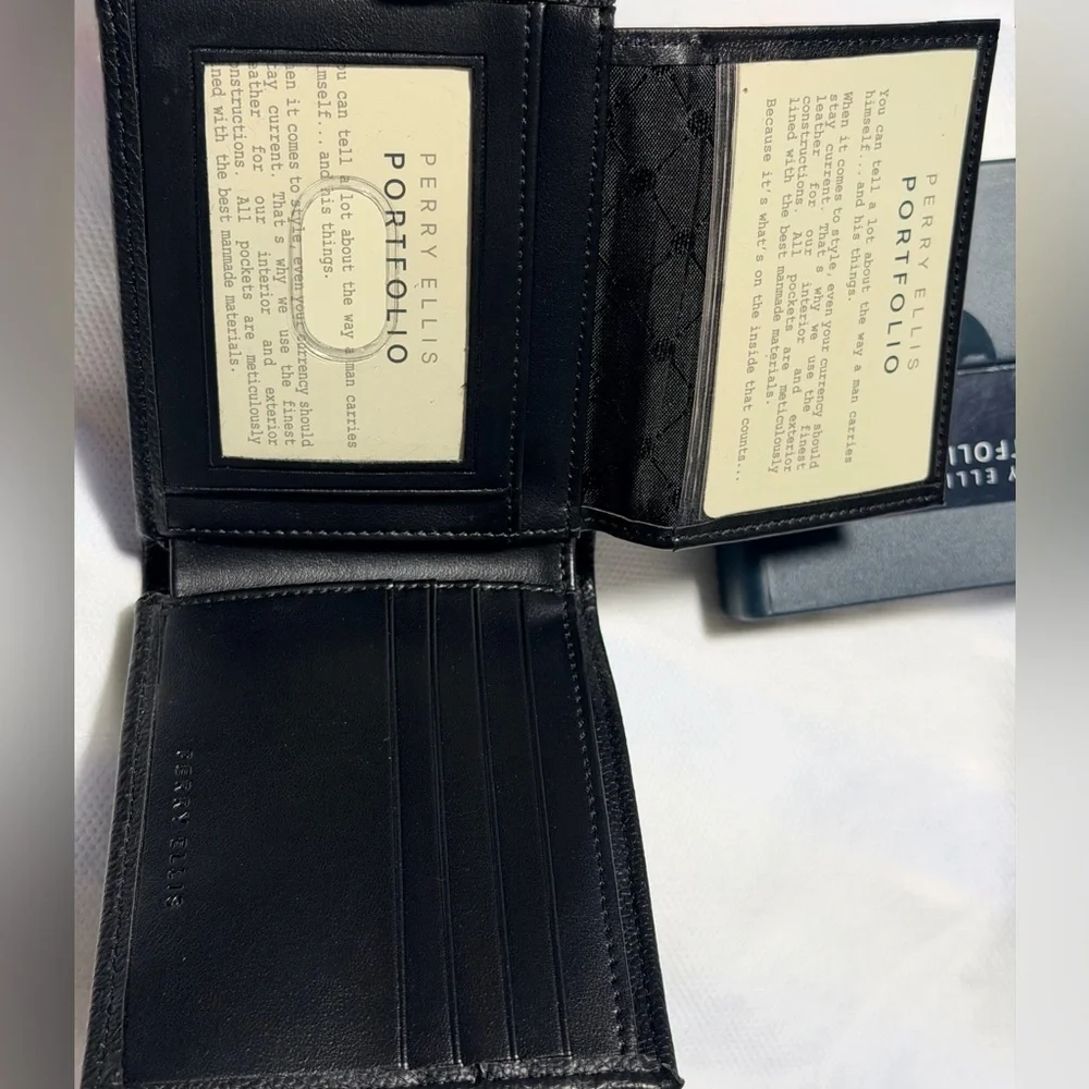 Perry Ellis Black wallet - Picture 4 of 5